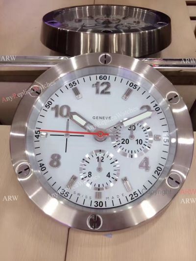 Replica Hublot Big Bang Stainless Steel Wall Clock for sale